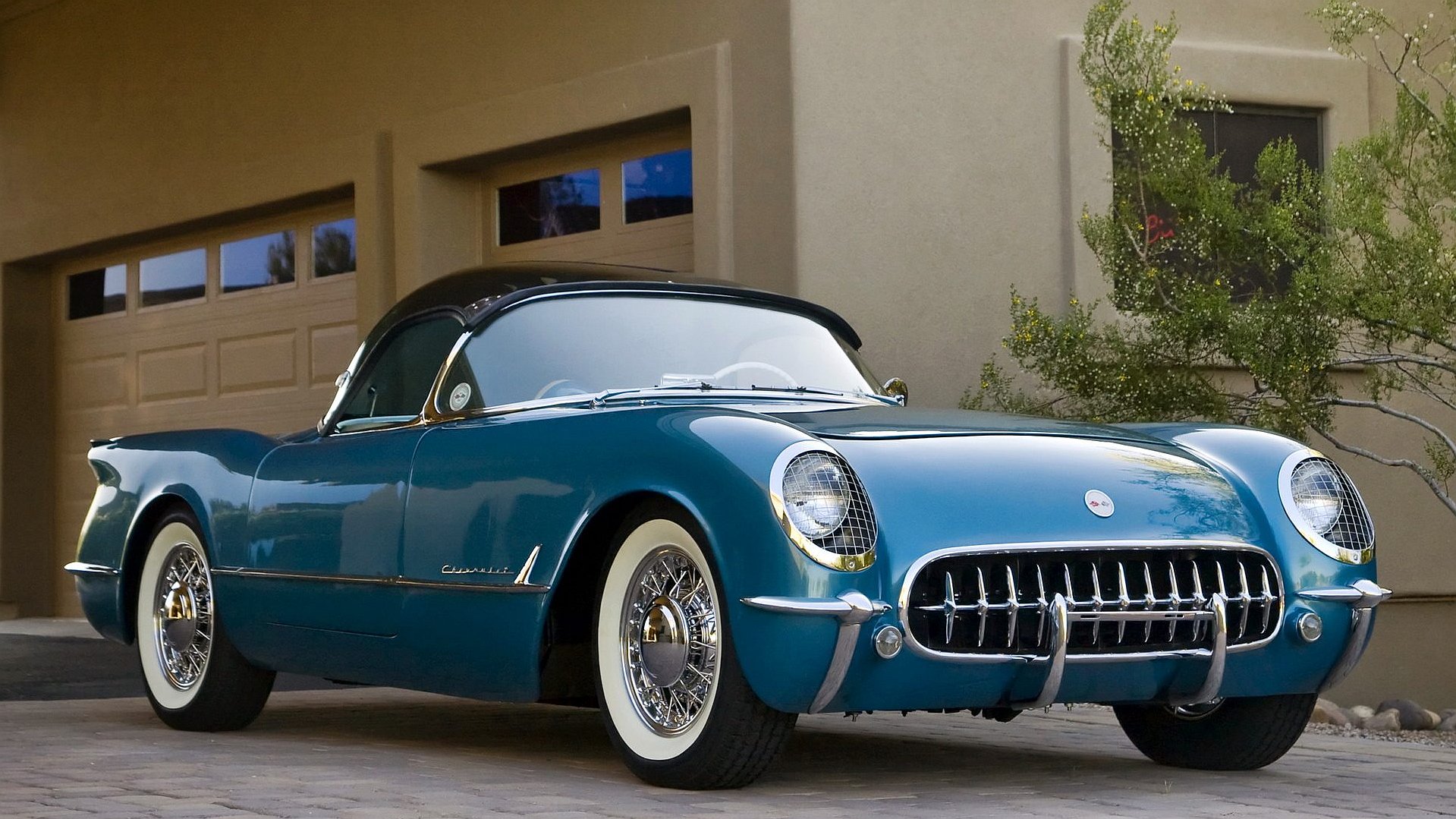 Click to Enlarge-Esc to Close Corvette Generations/C1/C1 1954 Blue 3.jpg